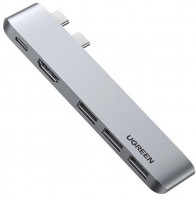 Кардридер / USB-хаб Ugreen UG-60559 