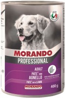 Karm dla psów Morando Professional Adult Dog Pate with Lamb 400 g 1 szt.
