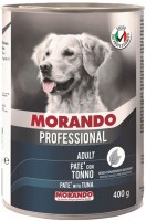 Karm dla psów Morando Professional Adult Dog Pate with Tuna 400 g 1 szt.