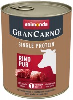Zdjęcia - Karm dla psów Animonda GranCarno Single Protein Beef 800 g 1 szt.