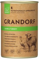 Фото - Корм для собак Grandorf Adult Canned with Turkey/Lamb 400 g 1 шт