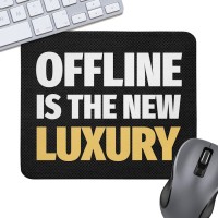 Фото - Килимок для мишки Presentville Offline is the new Luxury 