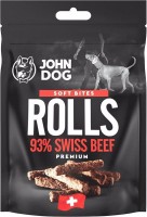 Karm dla psów John Dog Soft Beef Rolls 90 g 