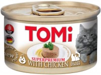Фото - Корм для кішок TOMi Can Adult Chicken 85 g 