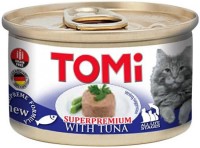 Фото - Корм для кішок TOMi Can Adult Tuna 85 g 
