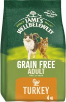 Корм для кішок James Wellbeloved Adult Cat Grain Free Turkey  4 kg