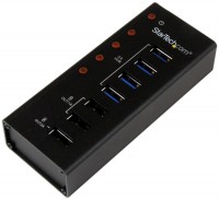 Кардридер / USB-хаб Startech.com ST4300U3C3 