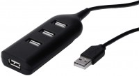 Кардридер / USB-хаб Digitus AB-50001-1 