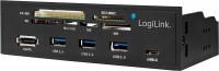 Кардридер / USB-хаб LogiLink UA0341 