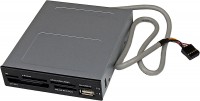 Кардридер / USB-хаб Startech.com 35FCREADBK3 