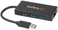 Кардридер / USB-хаб Startech.com ST3300GU3B 