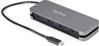 Кардридер / USB-хаб Startech.com HB30CM4AB 