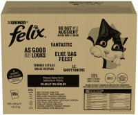 Корм для кішок Felix As Good As it Looks Mixed Selection in Jelly 120 pcs 
