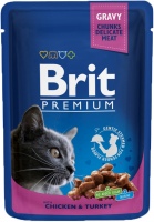 Karma dla kotów Brit Premium Pouch Chicken/Turkey 100 g 