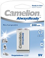 Акумулятор / батарейка Camelion Always Ready 1xKrona 200 mAh 