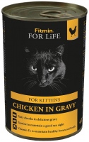 Корм для кішок Fitmin For Life Chicken in Gravy 415 g 