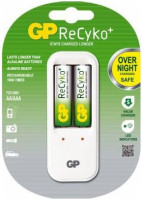 Фото - Зарядка для акумуляторної батарейки GP PB410 + 2xAAA 800 mAh 