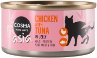 Karma dla kotów Cosma Pure Love Asia Chicken with Tuna 6 pcs 