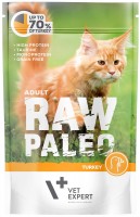 Karma dla kotów VetExpert Raw Paleo Adult Turkey 100 g 