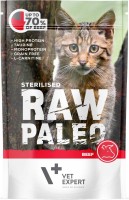 Фото - Корм для кішок VetExpert Raw Paleo Sterilised Beef 100 g 