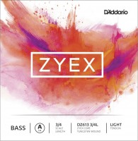 Struny DAddario ZYEX Double Bass A String 3/4 Light 