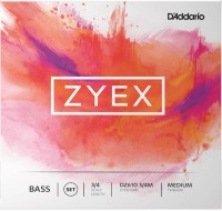 Struny DAddario ZYEX Double Bass String Set 3/4 Medium 