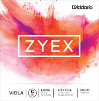 Струни DAddario ZYEX Viola G String Long Scale Light 