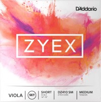 Струни DAddario ZYEX Viola Strings Set Short Scale Medium 