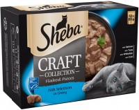 Karma dla kotów Sheba Craft Collection Fish Selection  12 pcs