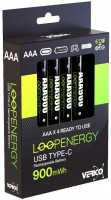 Фото - Акумулятор / батарейка Verico Loop Energy  4xAAA 600 mAh