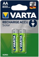 Акумулятор / батарейка Varta Rechargeable Accu Solar 2xAA 800 mAh 