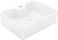 Umywalka VidaXL Ceramic Bathroom Sink Basin 141936 480 mm