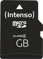 Zdjęcia - Karta pamięci Intenso microSD Card Class 4 16 GB