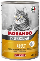 Zdjęcia - Karma dla kotów Morando Professional Adult Can with Chicken Livers 405 g 