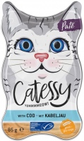 Корм для кішок Catessy Adult Pate with Cod 18 pcs 