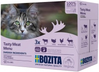 Корм для кішок Bozita Tasty Meat Menu in Sauce 12 pcs 