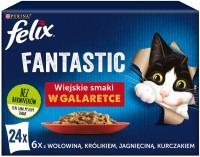 Karma dla kotów Felix Fantastic Flavors in Jelly  24 pcs
