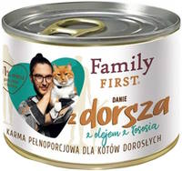 Karma dla kotów Family First Adult Can with Cod 200 g 