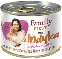 Корм для кішок Family First Adult Can with Turkey 200 g 