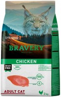 Zdjęcia - Karma dla kotów Bravery Adult Grain Free Chicken  2 kg