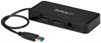 Кардридер / USB-хаб Startech.com USBA2DPGB 