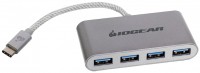 Кардридер / USB-хаб IOGEAR USB-C to 4-port USB-A Hub 