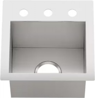 Zdjęcia - Zlewozmywak kuchenny Kohler Vault K-3840-3-NA 381x381