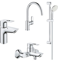 Фото - Набір змішувачів Grohe BauLoop 123225KE 