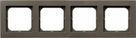 Фото - Рамка для розетки / вимикача Ospel Sonata R-4R/40 