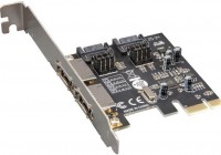 Zdjęcia - Kontroler PCI Frime ECF-PCIEto2.2SATAIII.LP 