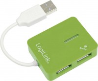 Кардридер / USB-хаб LogiLink UA0138 