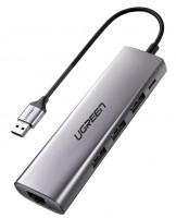 Кардридер / USB-хаб Ugreen UG-60812 