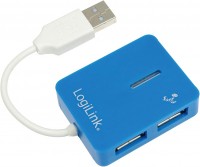 Кардридер / USB-хаб LogiLink UA0136 