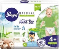 Zdjęcia - Pielucha Sleepy Natural Diapers 4 Plus / 26 pcs 